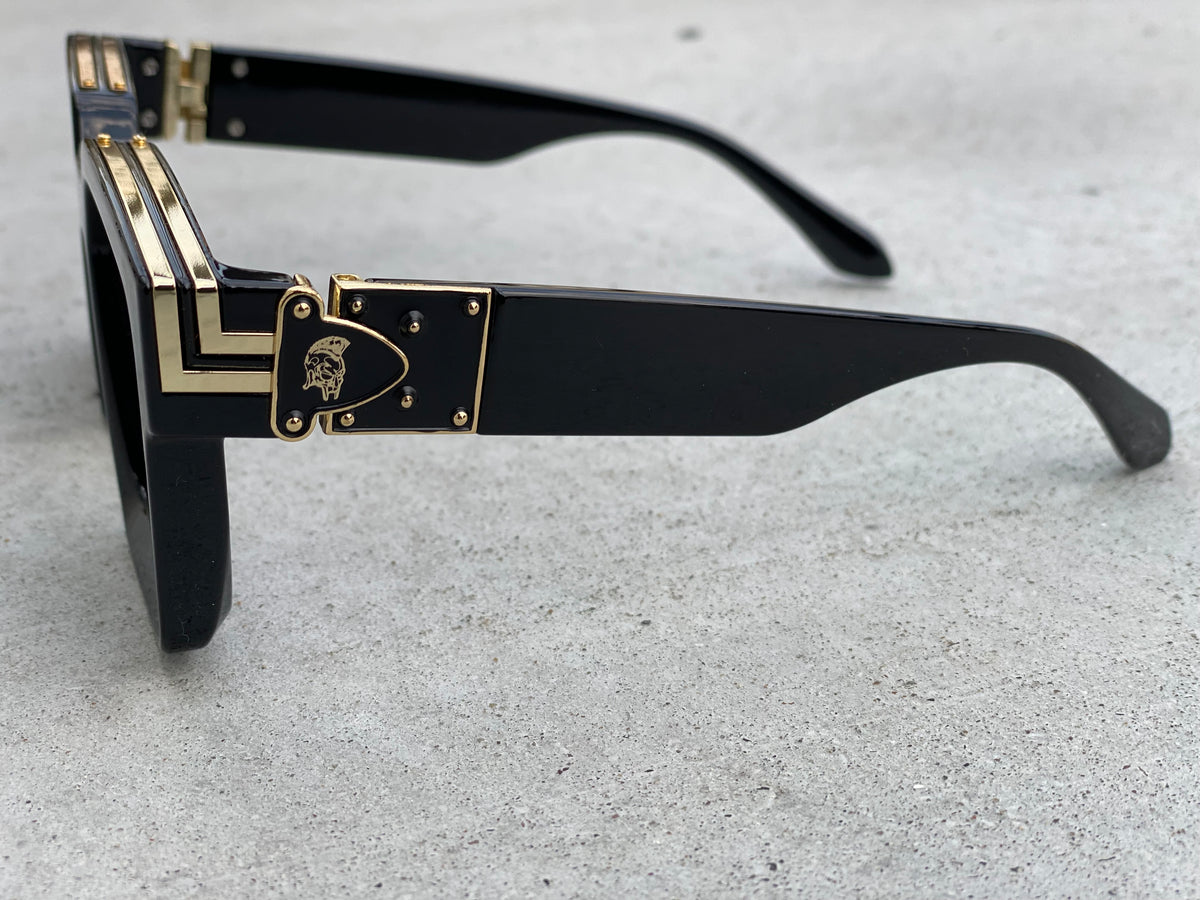 Black/Green & Gold ''Originals'' edition sunglasses – BlackedOutEmpire